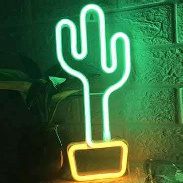 Cactus LED Neon Sign