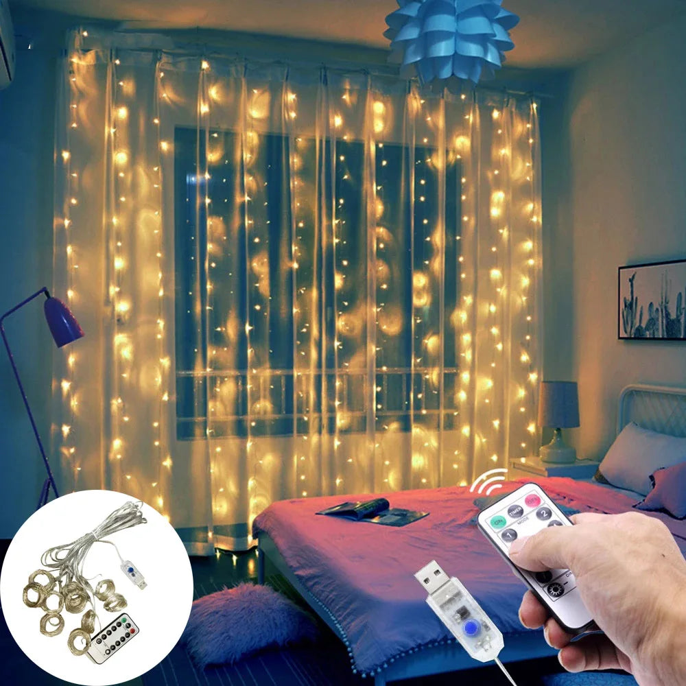 LED Curtain Lighting (10ft)