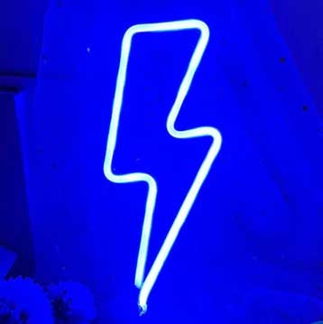 Lightning LED Neon Sign