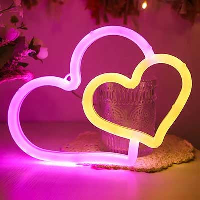 Heart LED Neon Sign