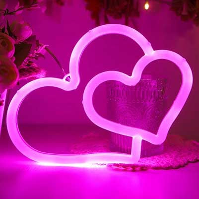 Heart LED Neon Sign