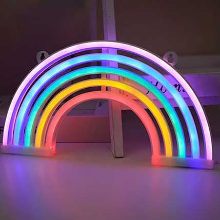 Rainbow LED Neon Sign