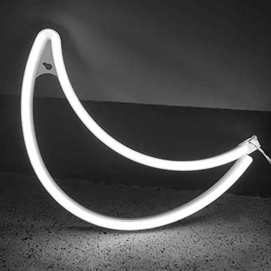 Moon LED Neon Light Sign